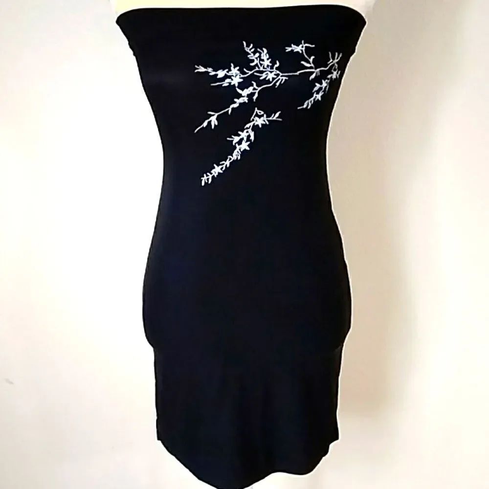 Straples Dress Stretch Size S